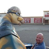 2013-07-07 20.45.26  One of the many dinosaurs around town